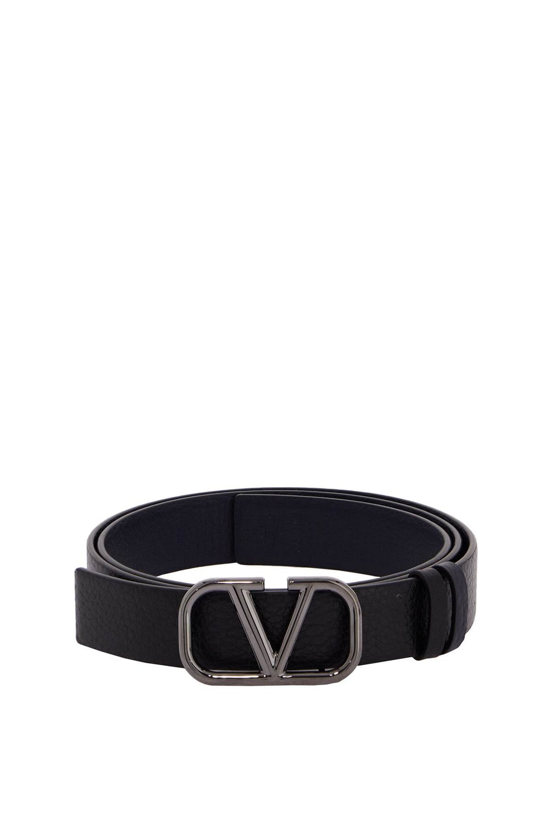 Belts - Valentino Garavani Reversible Vlogo Signature Belt - 242032FCR000002 - M77 - 100 - Ask Me Wear