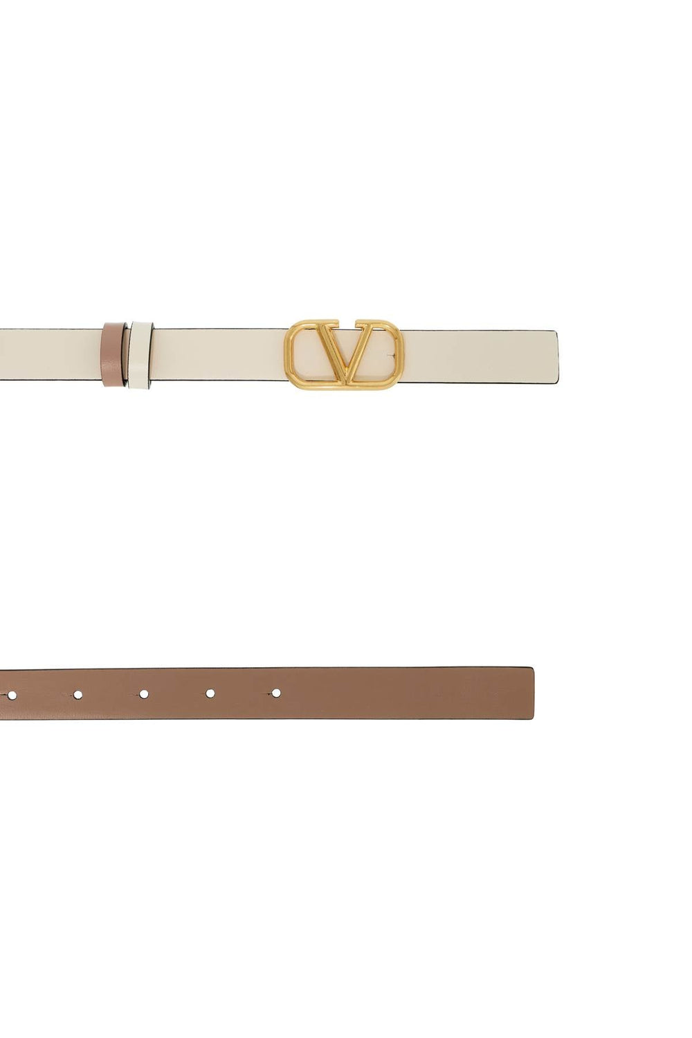 Belts - Valentino Garavani Reversible Vlogo Signature Leather Belt - 242032ACR000004 - C34 - 90 - Ask Me Wear