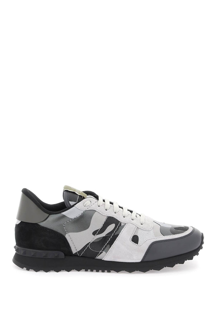 Shoes - Valentino Garavani Rockrunner Camouflage Sneakers - 241032LSN000013 - IJ7G - 41 - Ask Me Wear