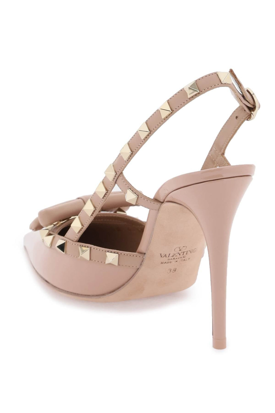 Shoes - Valentino Garavani Rockstud Bow Slingback Pumps - 241032NDE000009 - GF9 - 36 - Ask Me Wear