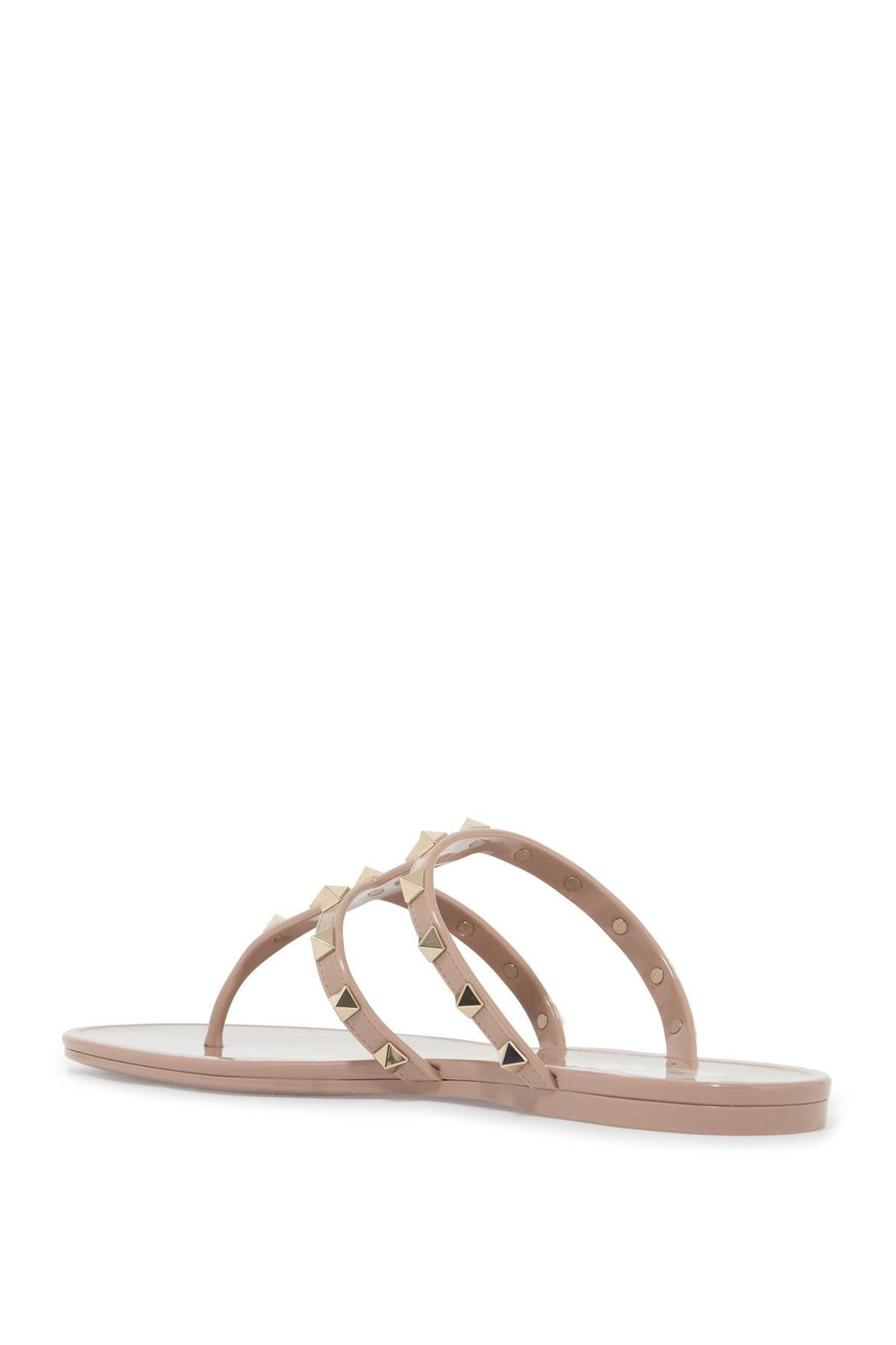 Shoes - Valentino Garavani Rockstud Pvc Thong Sandals - 242032NSD000001 - P45 - 36 - Ask Me Wear