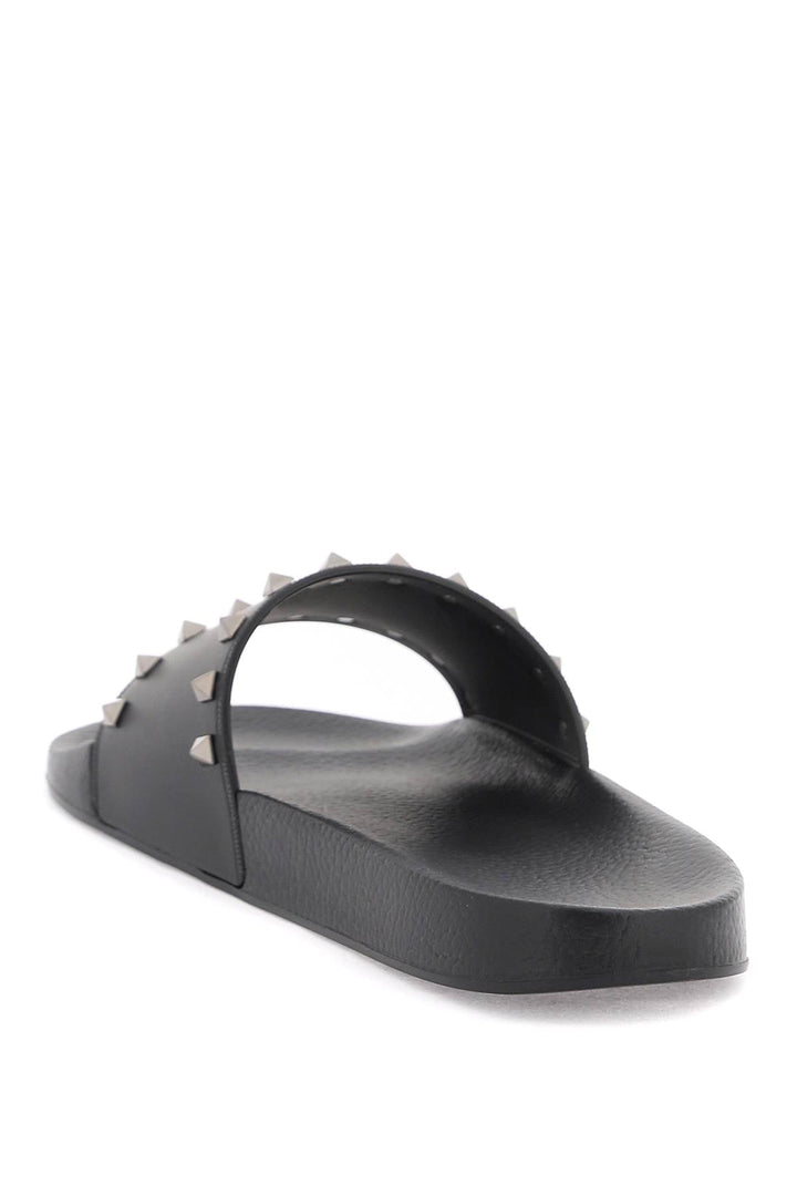 Shoes - Valentino Garavani Rockstud Slides - 241032LSP000001 - 0NOAC - 40 - Ask Me Wear