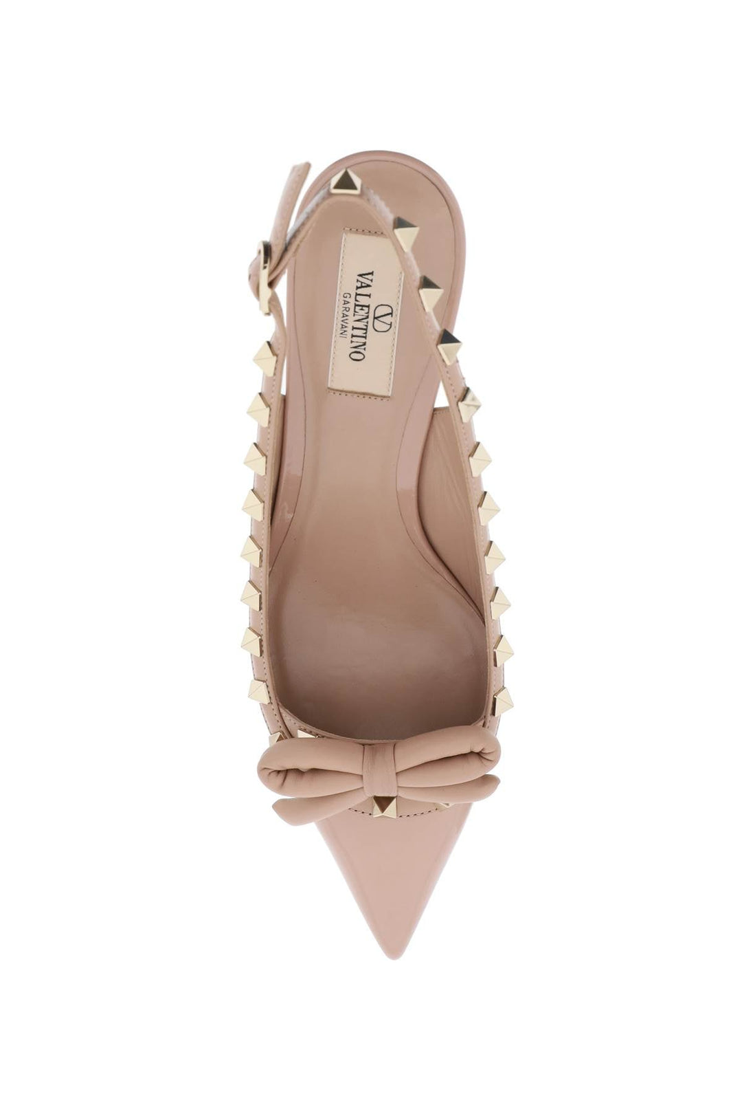 Shoes - Valentino Garavani Rockstud Slingback Pumps - 241032NDE000001 - GF9 - 38 - Ask Me Wear