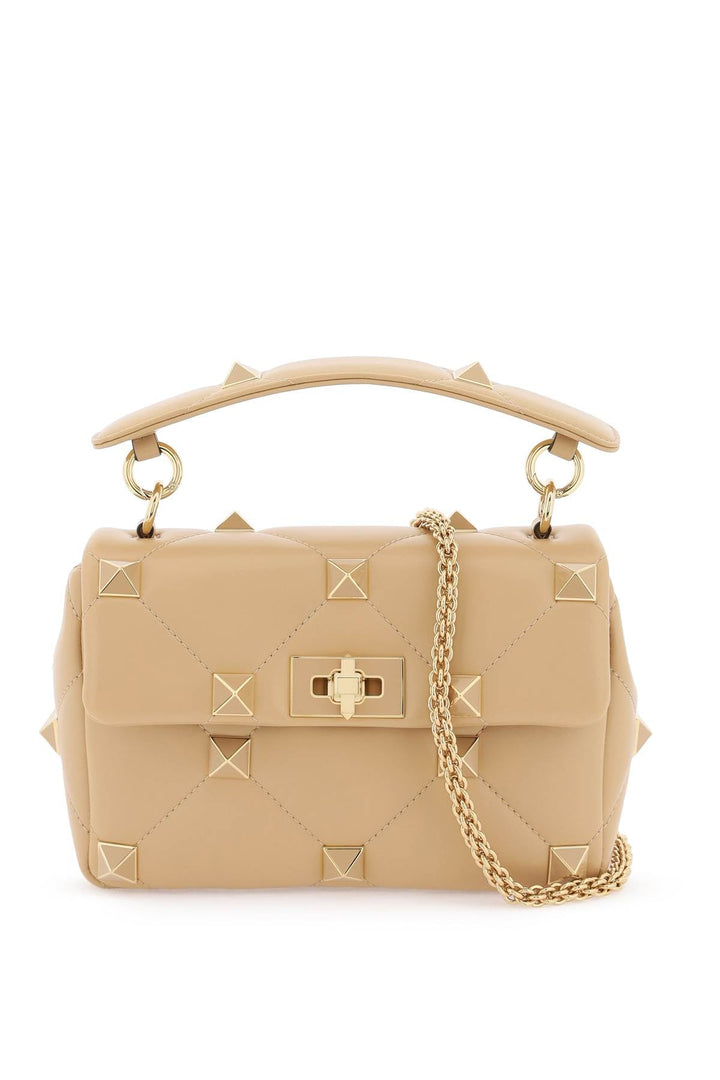 Bags - Valentino Garavani Roman Stud The Shoulder Bag Medium - 241032ABS000031 - GH9 - os - Ask Me Wear