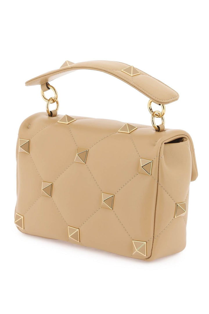 Bags - Valentino Garavani Roman Stud The Shoulder Bag Medium - 241032ABS000031 - GH9 - os - Ask Me Wear