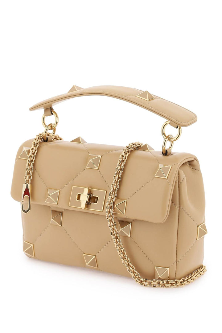 Bags - Valentino Garavani Roman Stud The Shoulder Bag Medium - 241032ABS000031 - GH9 - os - Ask Me Wear