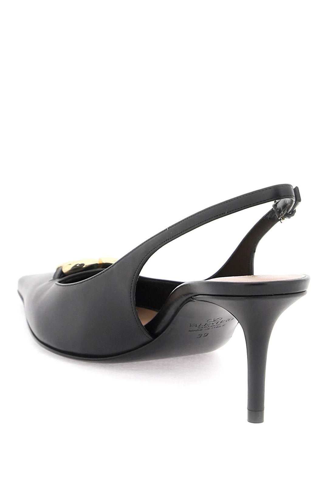 Shoes - Valentino Garavani Slingback Vlogo Décollet - 241032NDE000010 - 0NO - 36 - Ask Me Wear