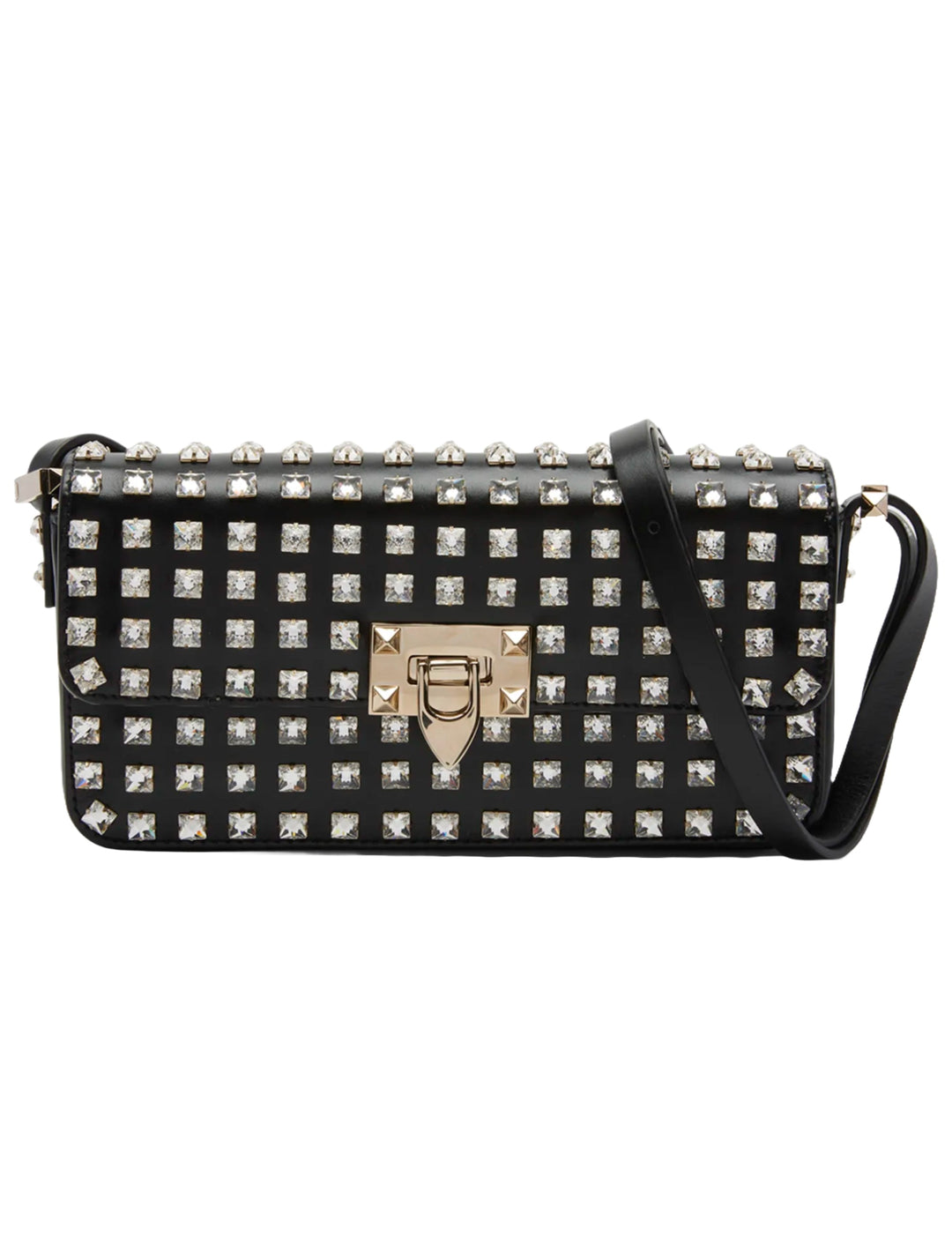 Bags - Valentino Garavani Studded Leather Shoulder Bag - 8052962345707 - Ask Me Wear