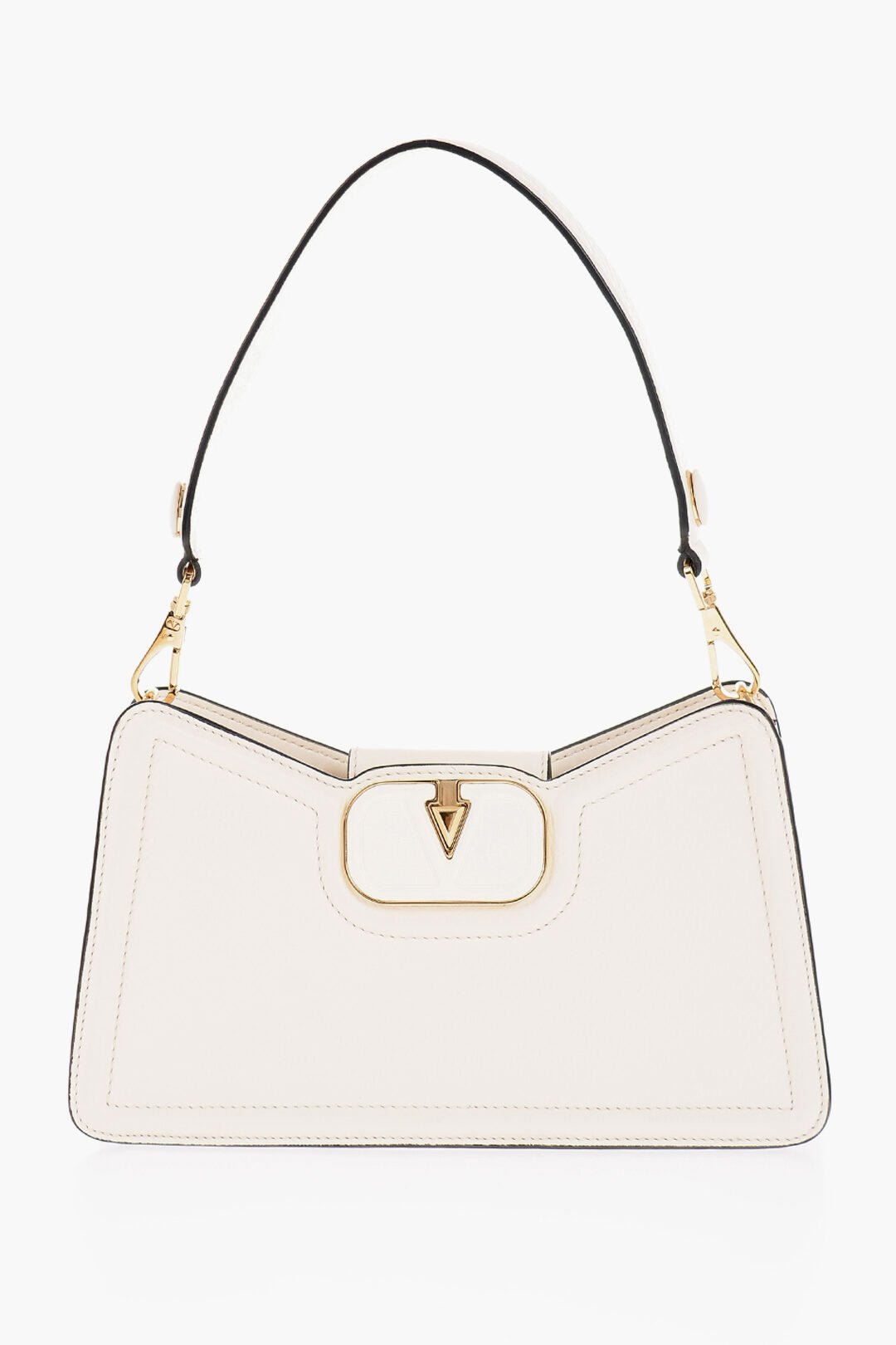 Other - Valentino GARAVANI Textured Leather VLOGO Shoulder Bag with Golden Det - 8052962489524 - Ask Me Wear