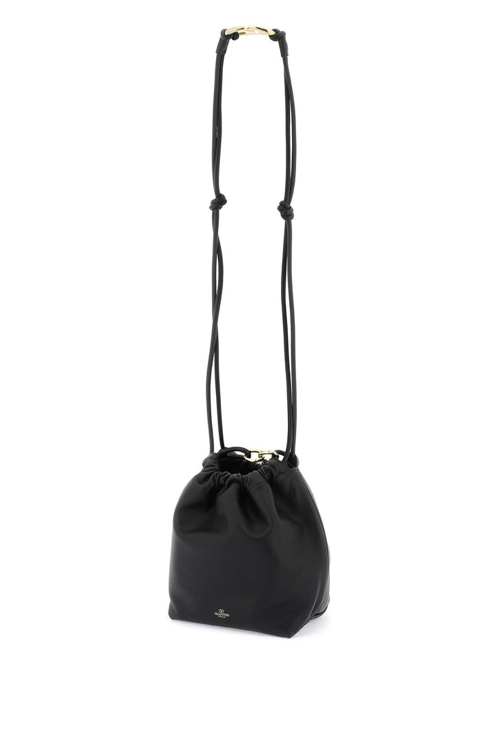 Bags - Valentino Garavani Vlogo Pouf Bucket Bag With - 241032ABS000051 - 0NO - os - Ask Me Wear