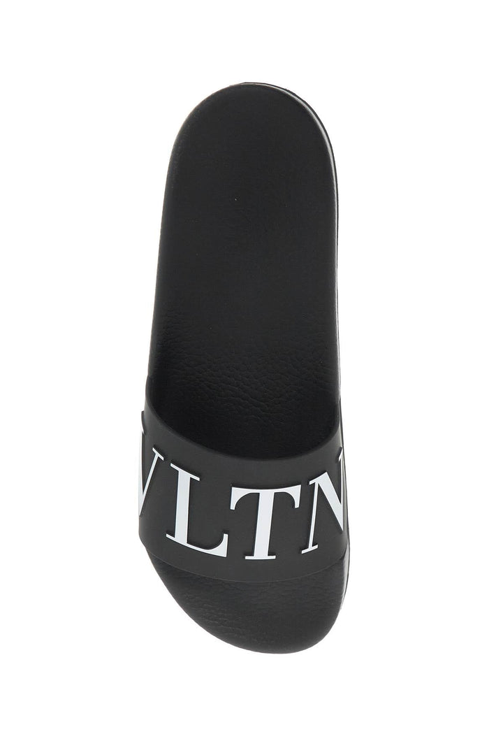 Shoes - Valentino Garavani Vltn Rubber Slides - 242032LSP000002 - 0NI - 42 - Ask Me Wear