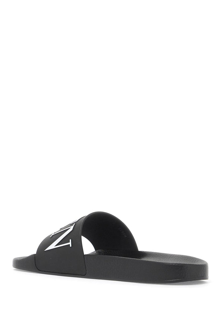 Shoes - Valentino Garavani Vltn Rubber Slides - 242032LSP000002 - 0NI - 42 - Ask Me Wear