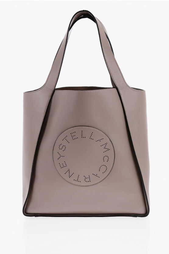 Stella McCartney Vegan Leather With Perforated Logo