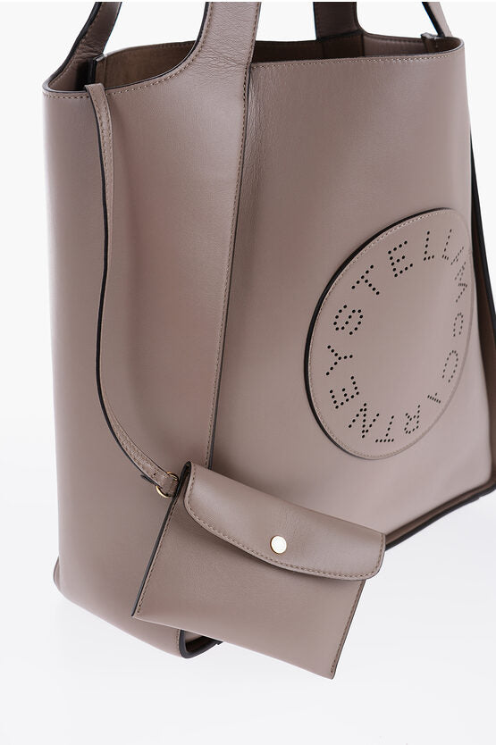 Stella McCartney Vegan Leather With Perforated Logo