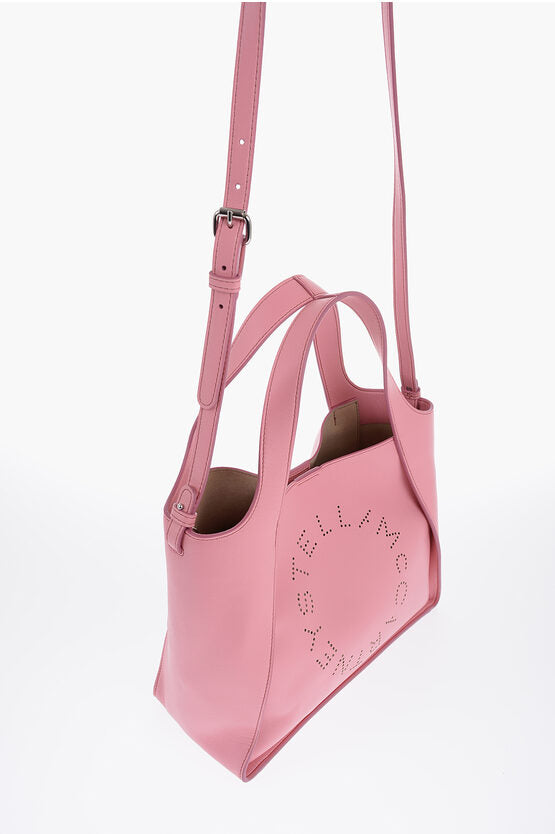 Bolso Stella McCartney de piel vegana con logotipo perforado