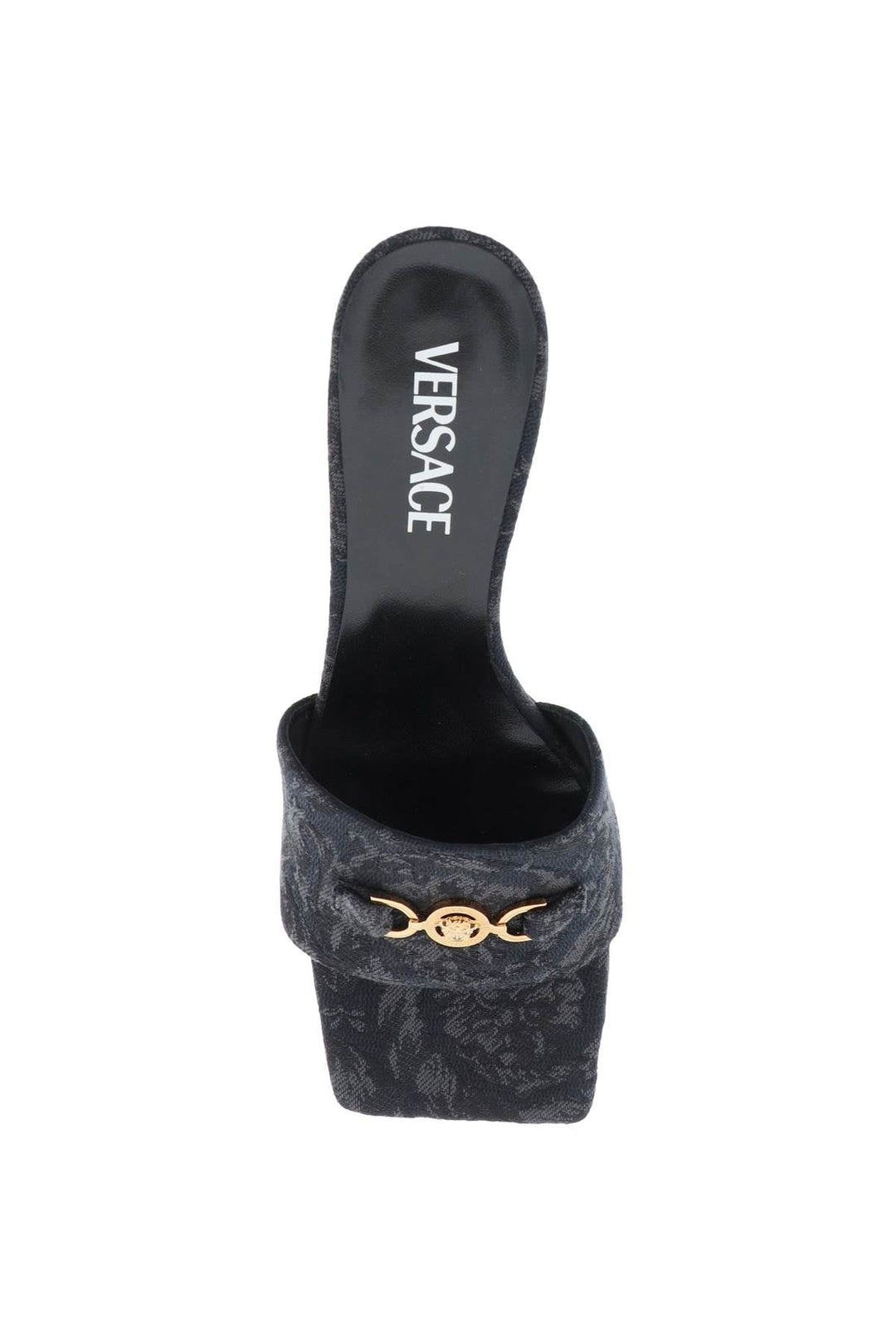 Shoes - Versace Barocco Medusa '95 Mules - 241417NCX000004 - 1B00V - 37 - Ask Me Wear