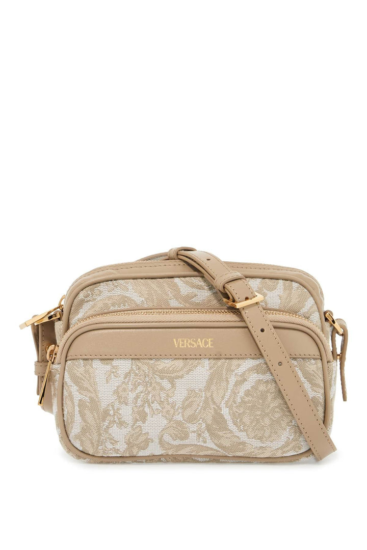 Bags - Versace Baroque Messenger Bag - 242417FBS000009 - 2KF4V - os - Ask Me Wear