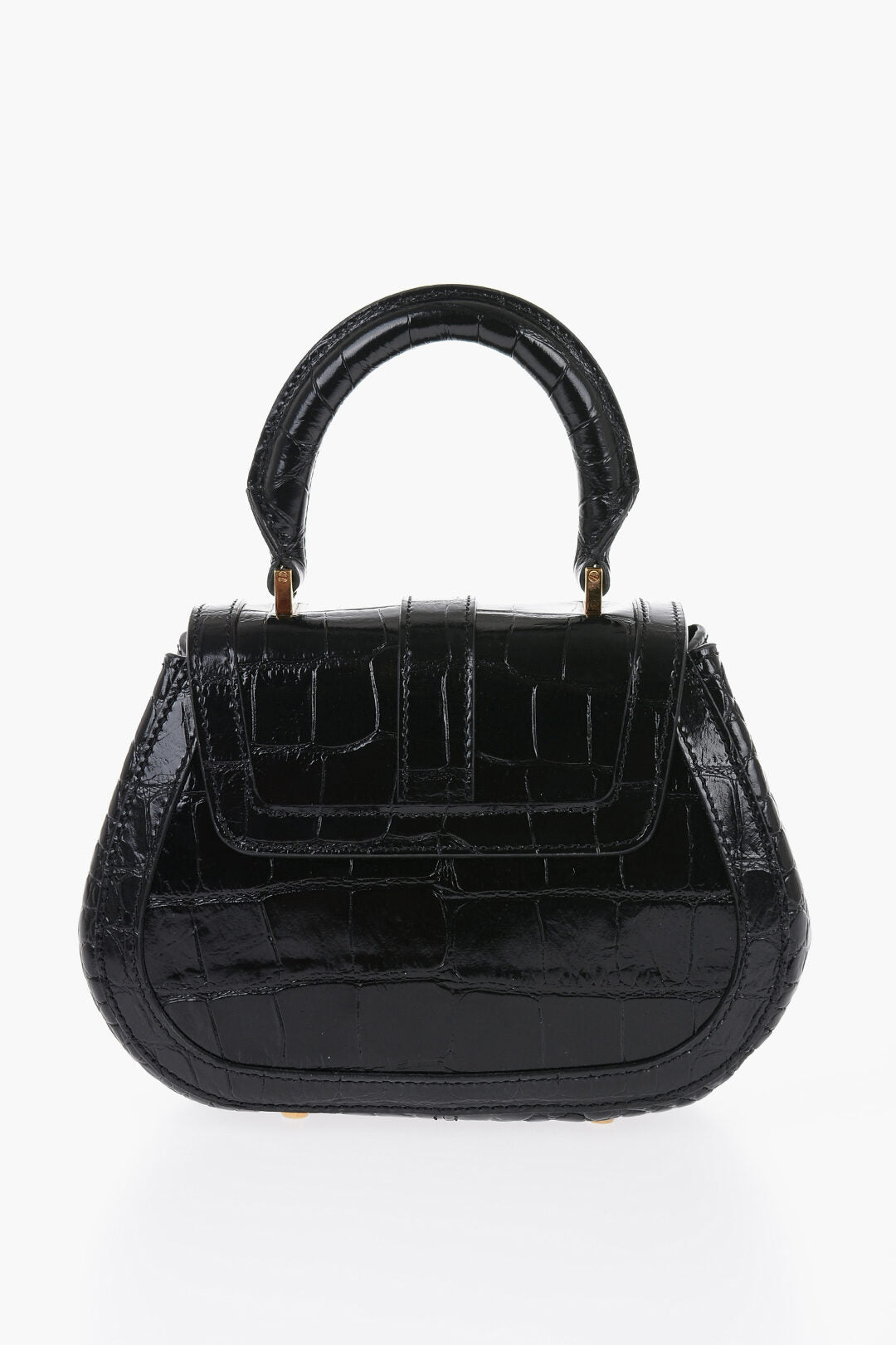 Other - Versace GRECA GODDESS Leather Croco - Effect Bag with Removable Should - 8056204662522 - Ask Me Wear