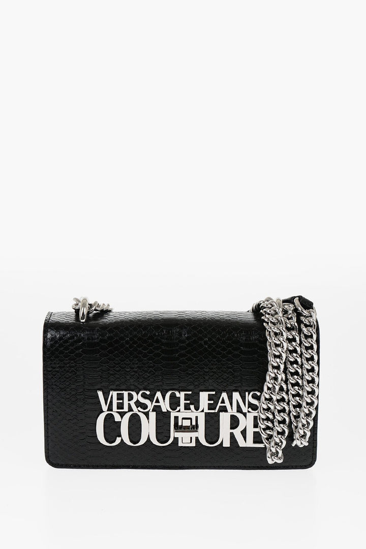 Other - Versace JEANS COUTURE Python Effect Faux Leather Crossbody Bag - 8052019408416 - Ask Me Wear