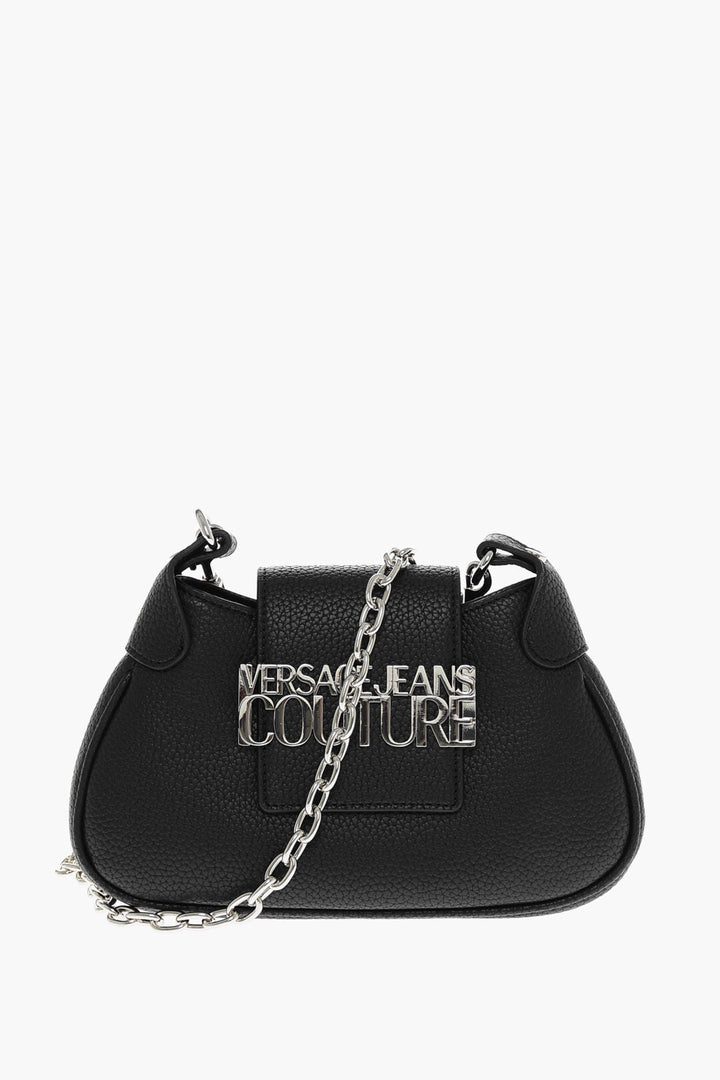 Other - Versace JEANS COUTURE Textured Faux leather Hobo Bag with Silver Log - 8052019479454 - Ask Me Wear