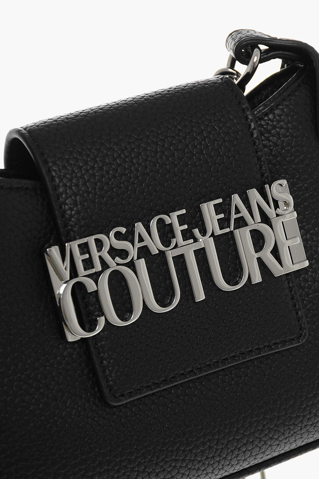 Other - Versace JEANS COUTURE Textured Faux leather Hobo Bag with Silver Log - 8052019479454 - Ask Me Wear