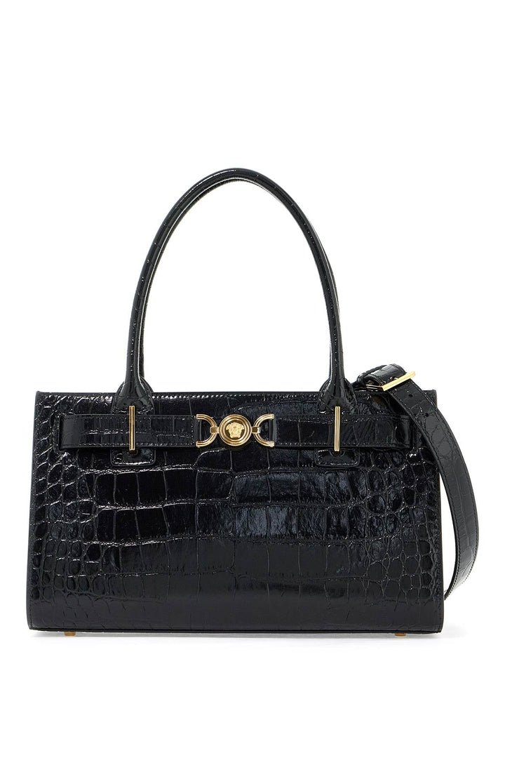 Bags - Versace Medusa '95 Crocodile Effect T - 242417ABS000002 - 1B00V - os - Ask Me Wear