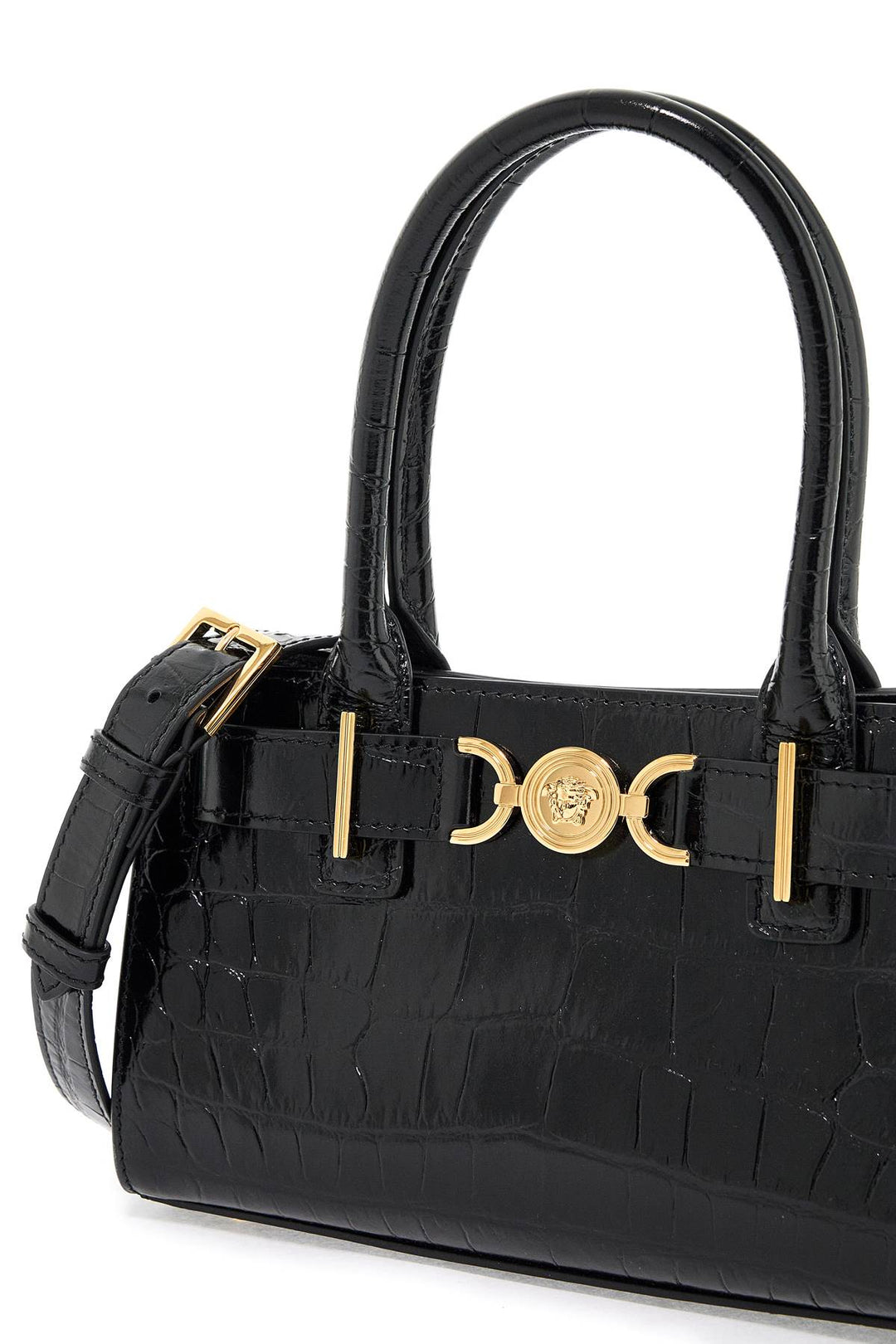 Bags - Versace Medusa '95 Handbag - 242417ABS000007 - 1B00V - os - Ask Me Wear