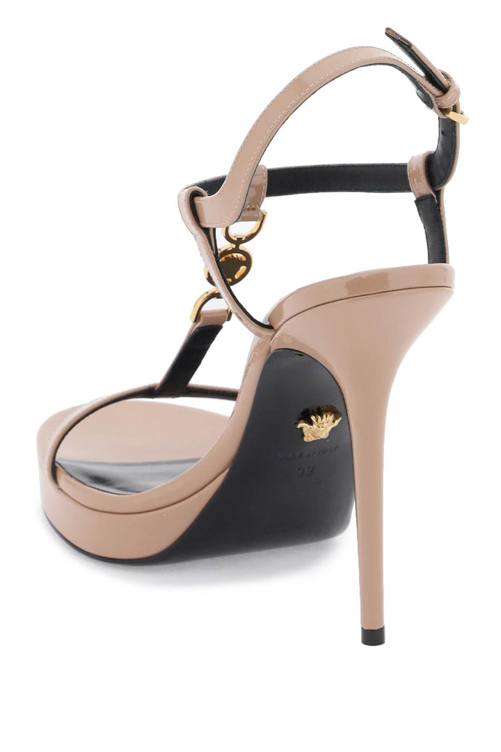 Shoes - Versace Medusa '95 Patent Leather Sandals - 241417NSD000005 - 1PS0V - 38 - Ask Me Wear