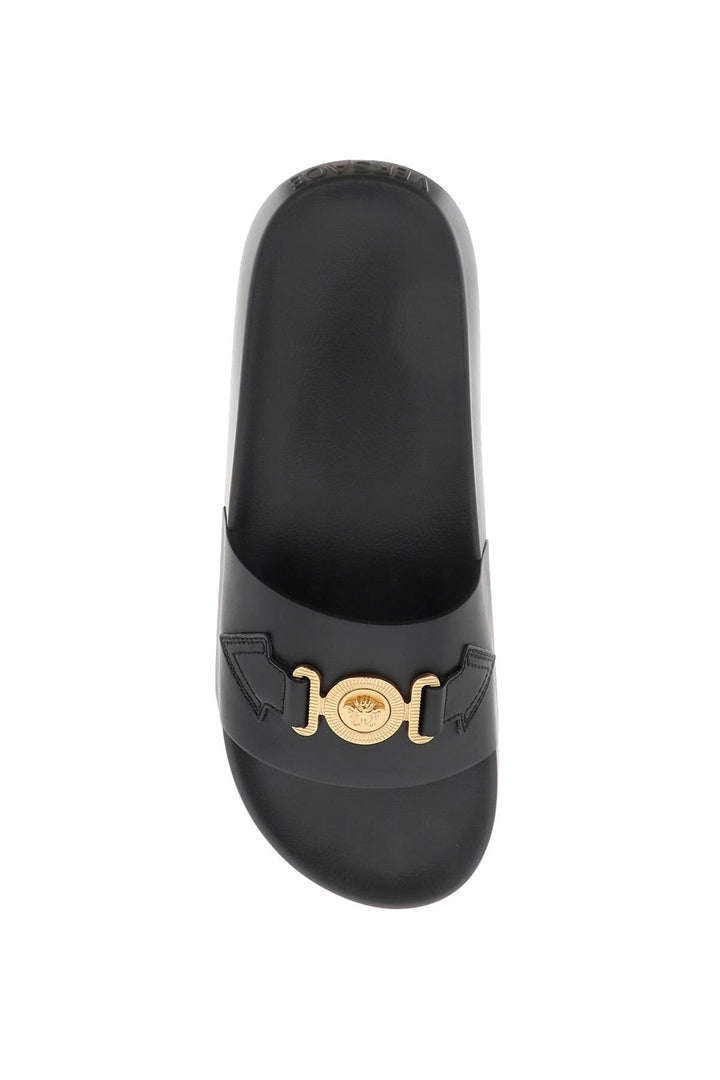 Shoes - Versace Medusa Biggie Slides - 242417LSP000001 - 1B00V - 40 - Ask Me Wear