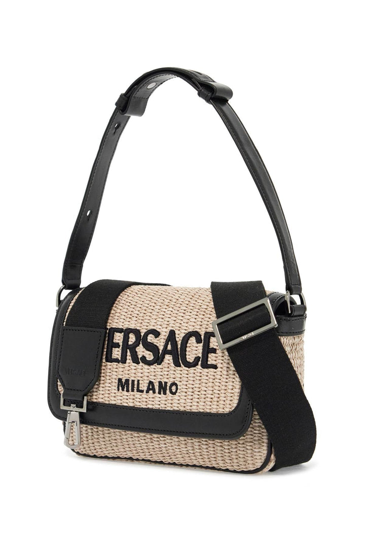 Bags - Versace Milano Raffia Bag - 242417FBS000008 - 2KJ7E - os - Ask Me Wear