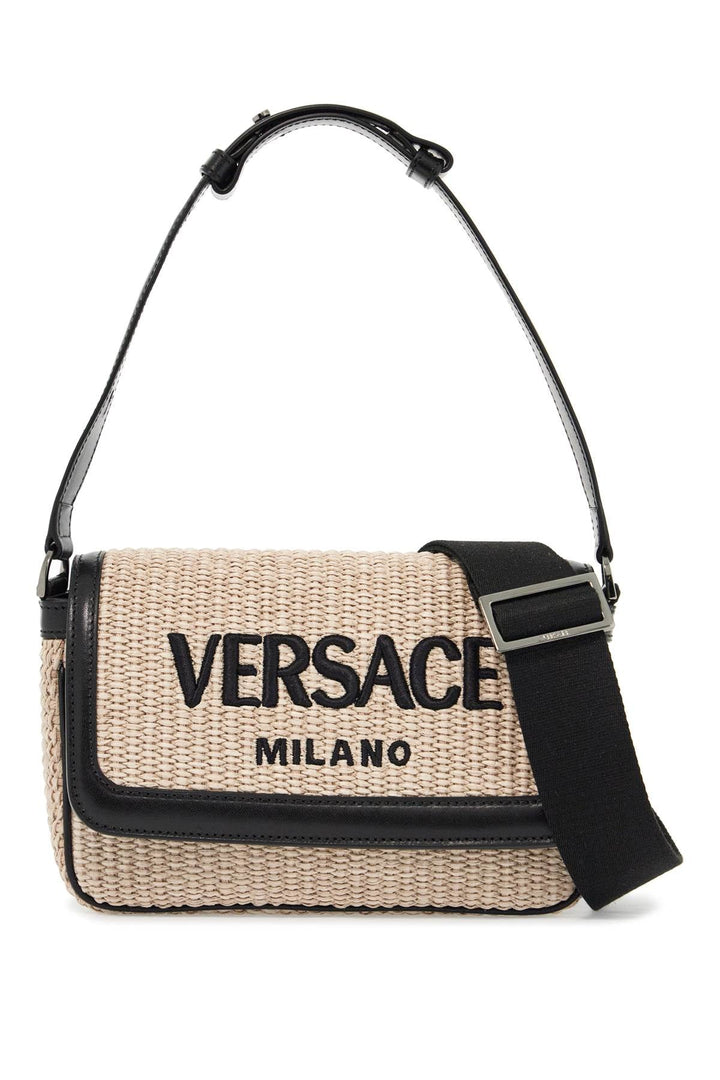 Bags - Versace Milano Raffia Bag - 242417FBS000008 - 2KJ7E - os - Ask Me Wear