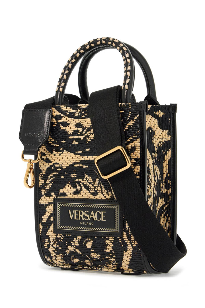 Bags - Versace Mini Athena Barocco Tote Bag - 242417FBS000006 - 6X60V - os - Ask Me Wear