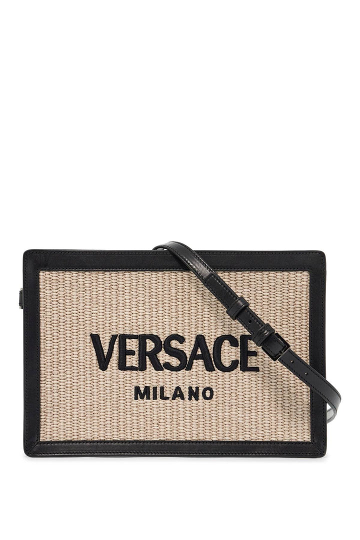 Bags - Versace Raffia Pouch For - 242417FAV000002 - 2KJ7E - os - Ask Me Wear