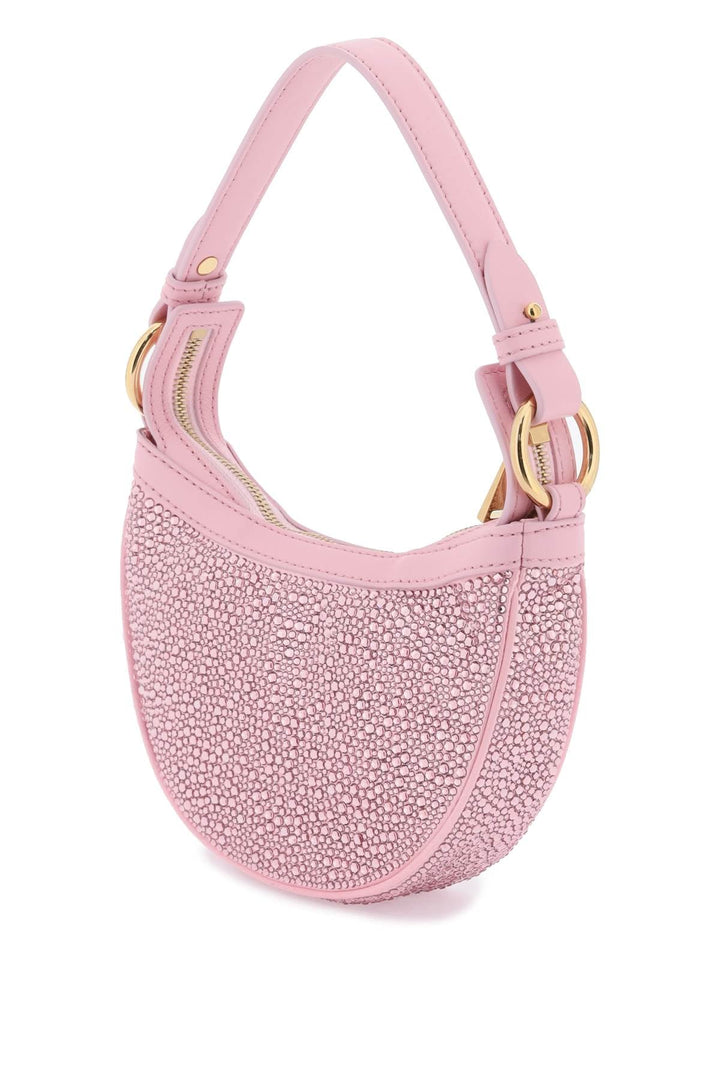 Bags - Versace Repeat Mini Hobo Bag With Crystals - 232417ABS000030 - 1P88V - os - Ask Me Wear