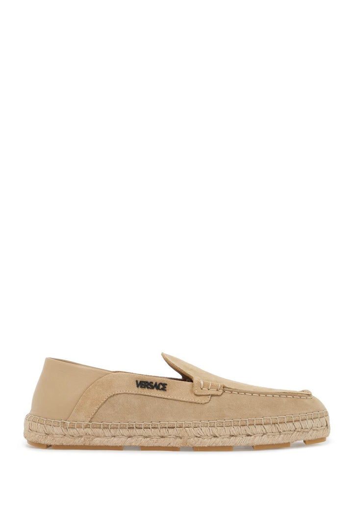 Shoes - Versace Suede Moccasin - Style Es - 242417LES000001 - 1KF90 - 40 - Ask Me Wear