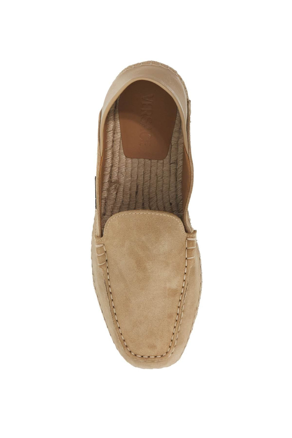 Shoes - Versace Suede Moccasin - Style Es - 242417LES000001 - 1KF90 - 40 - Ask Me Wear