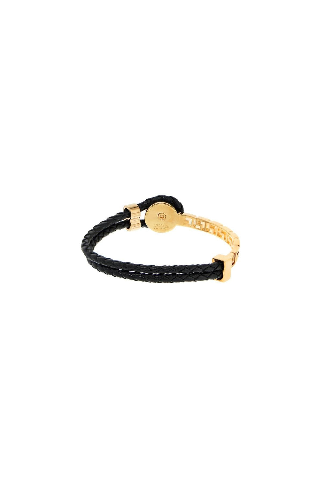 Bracelets - Versace Woven Leather Bracelet - 242417FBG000014 - 4J120 - l - Ask Me Wear