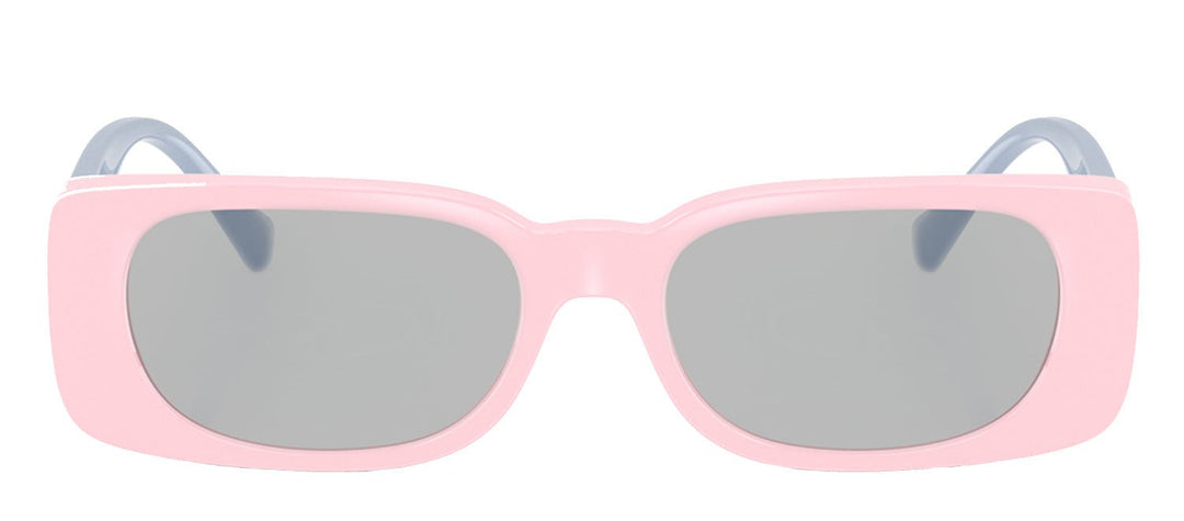 VersaceSunglasses - Versace Kids VK 4003U 5440CV Rectangle Plastic Pink Sunglasses with Grey Lens - VK_4003U_5440CV_47mm - Ask Me Wear