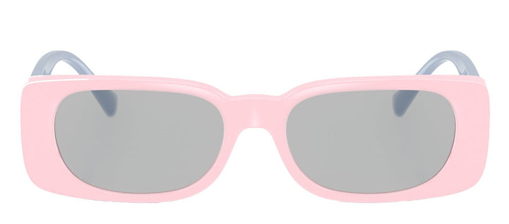 VersaceSunglasses - Versace Kids VK 4003U 5440CV Rectangle Plastic Pink Sunglasses with Grey Lens - VK_4003U_5440CV_47mm - Ask Me Wear
