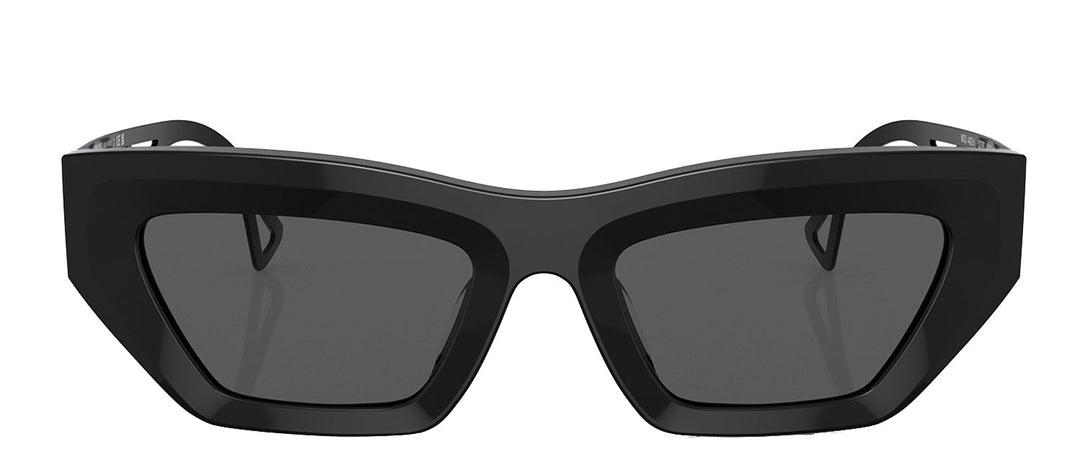 VersaceSunglasses - Versace VE 4432U 523287 Fashion Plastic Black Sunglasses with Grey Lens - VE_4432U_523287_53mm - Ask Me Wear