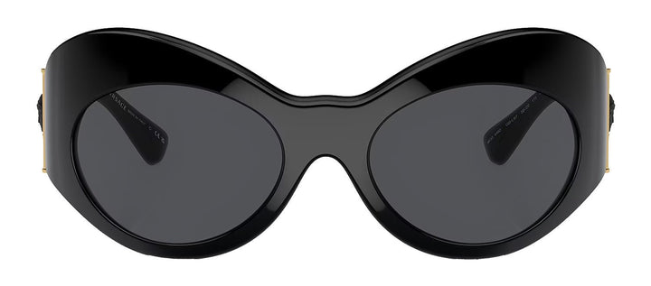 VersaceSunglasses - Versace VE 4462 GB1/87 Fashion Plastic Black Sunglasses with Grey Lens - VE_4462_GB1/87_58mm - Ask Me Wear