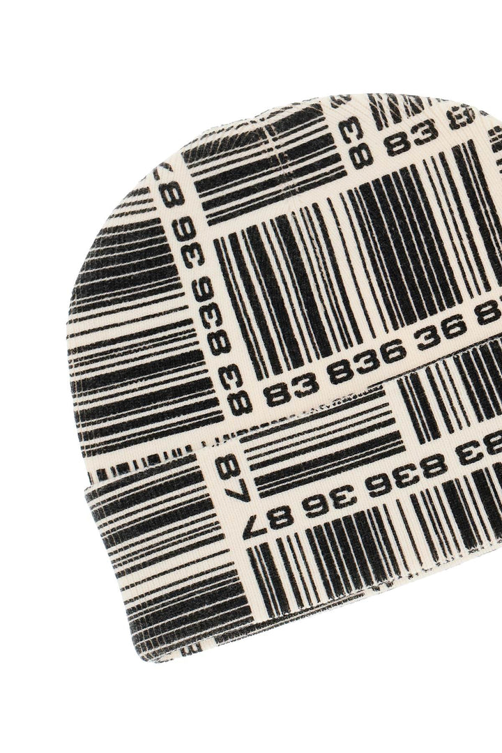 Other - Vtmnts Barcode Monogram Beanie Hat - 221379FPP000003 - WHITE - os - Ask Me Wear