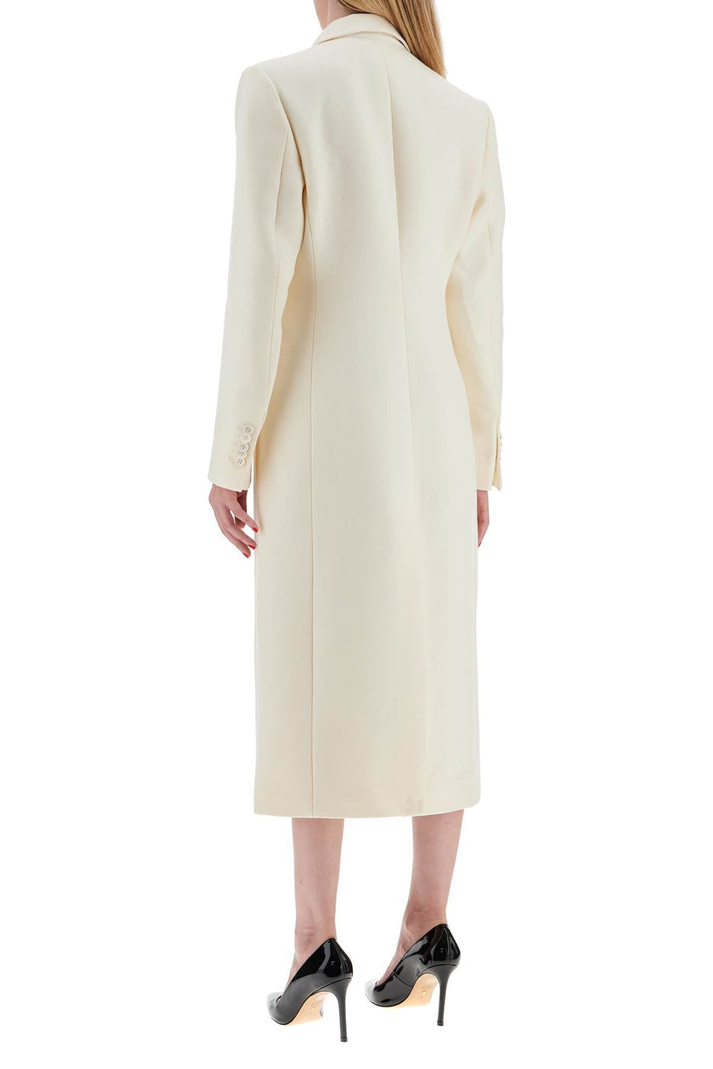 Clothing - Wardrobe.nyc Double - Breasted Maxi Coat - 242237DCA000001 - OFWHT - s - Ask Me Wear