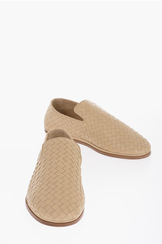 Bottega Veneta Woven Leather Slipper SUNDAY Loafers