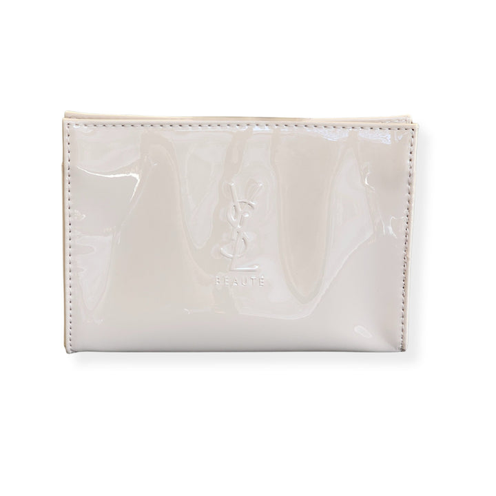  - YSL Pure Beaut faux/leather cosmetic pouch bag - Ask Me Wear