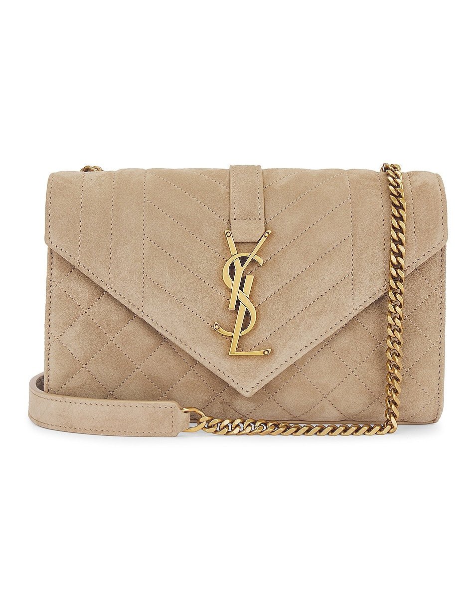 Bags - Ysl Small Envelope Chain Bag - 600195 1U887 2638 - Ask Me Wear