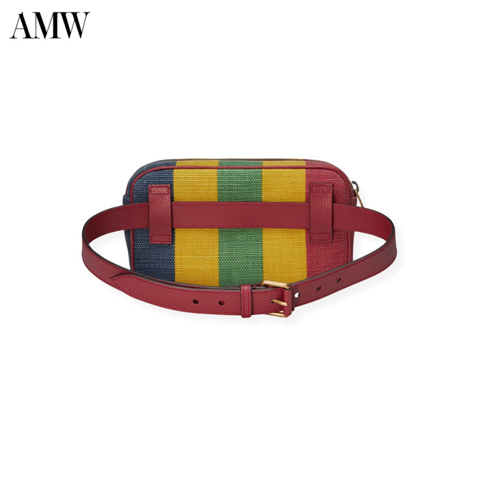 GUCCI Baiadera Stripe Canvas Belt Bag - 6258952CSAT8946 - Ask Me Wear