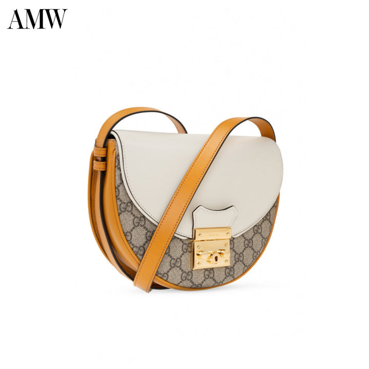 GUCCI beige ‘Padlock’ shoulder bag - 644524HUHJG9763 - Ask Me Wear