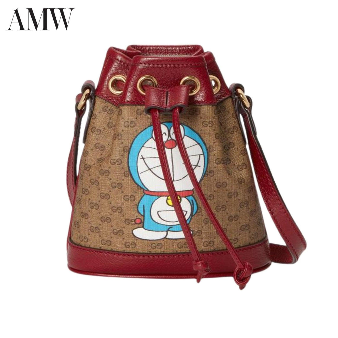 GUCCI Doraemon x Gucci Mini Bucket Bag - 6478012T0AG8580 - Ask Me Wear