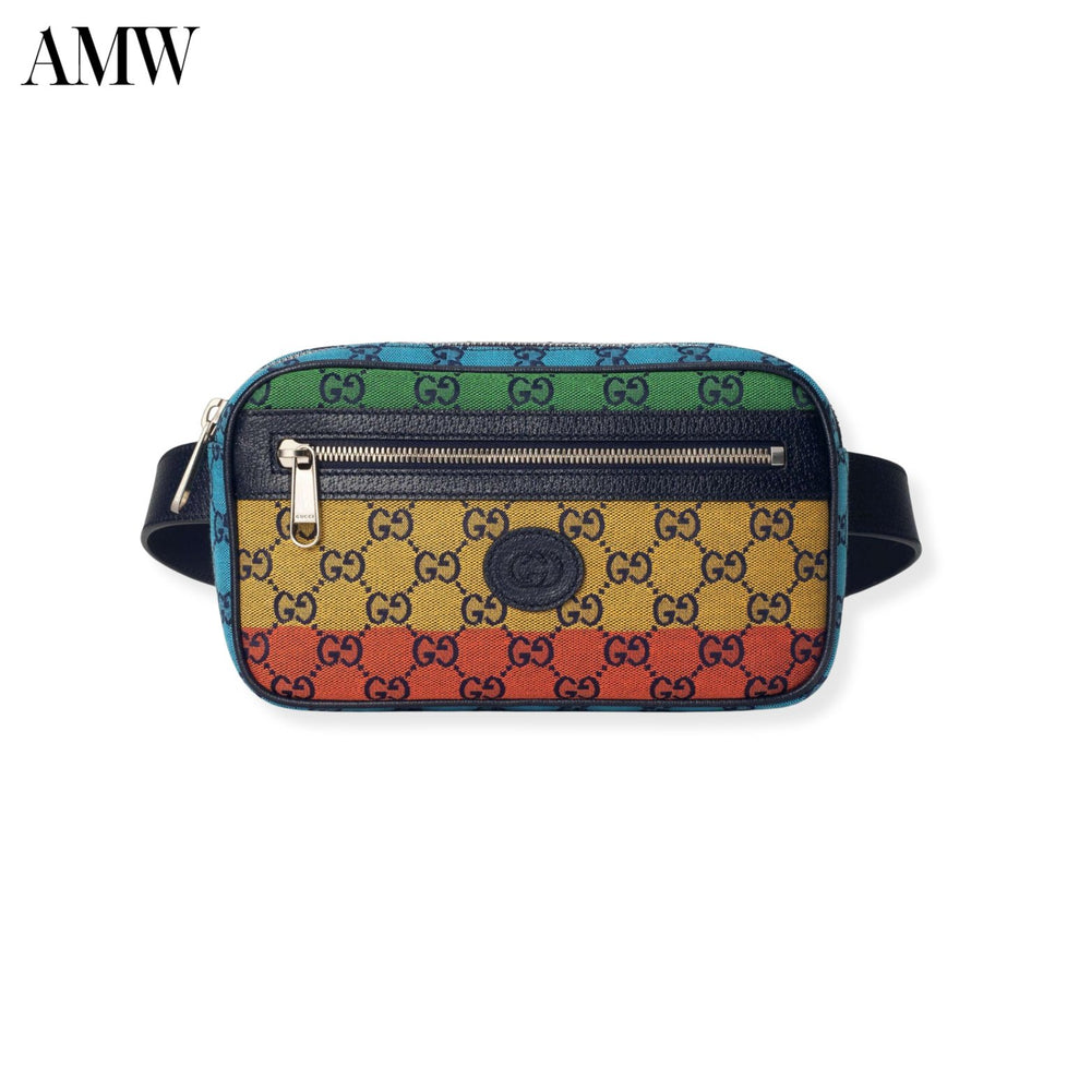 GUCCI GG Multicolour Belt Bag - 6586572U1BN4198 - Ask Me Wear